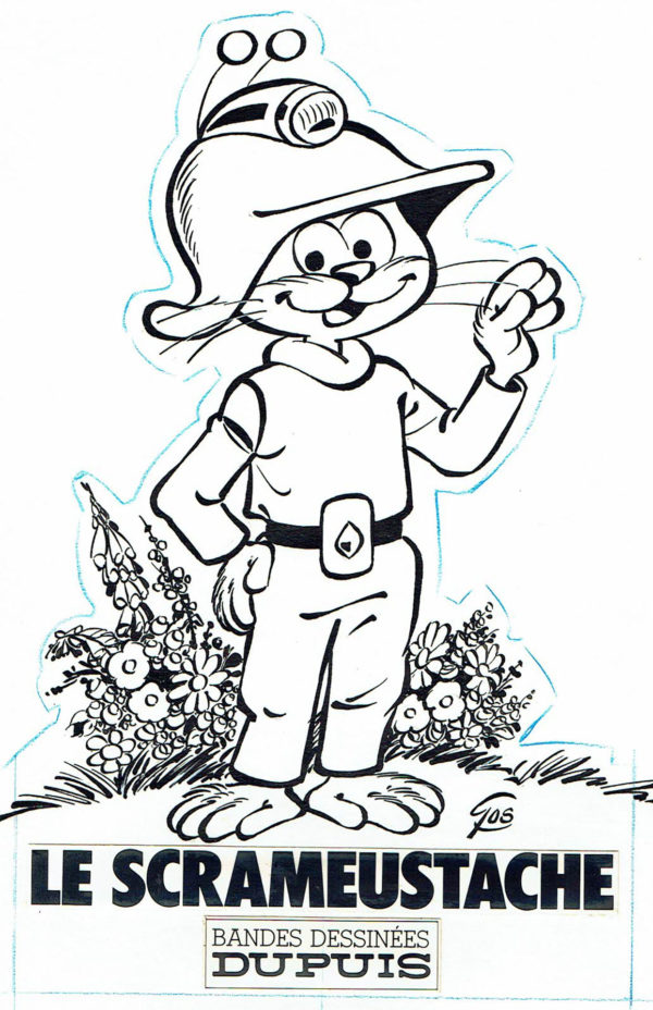 GOS — Le Scrameustache — Illustration