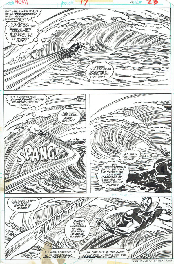 Carmine INFANTINO — The man called Nova — Issue 17 — Page 23
