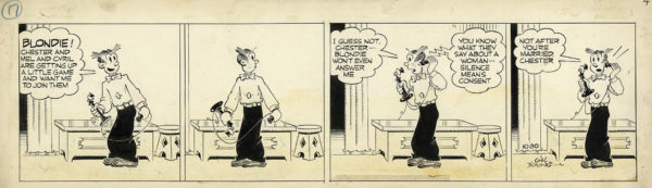 Chic YOUNG — Blondie — 30 October 1941