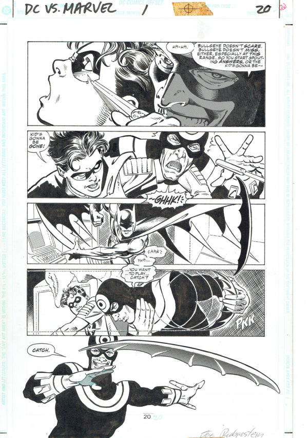 Dan JURGENS — DC Vs Marvel — Issue 1 — Page 20
