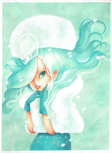 Daniela VOLPARI | La reine des neiges — Portrait grand format — Page 
