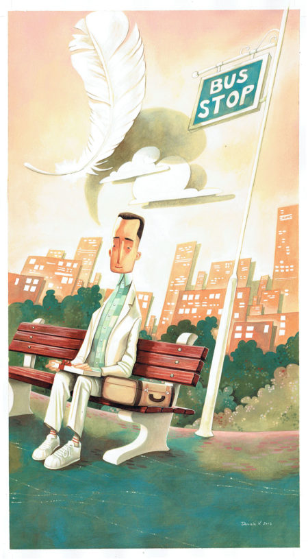 Daniela VOLPARI | Illustration originale — Forrest Gump — Page 