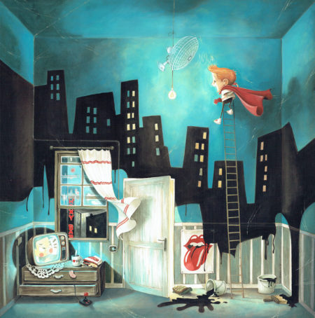Daniela VOLPARI | Illustration originale — Super-héros débutant — Page 