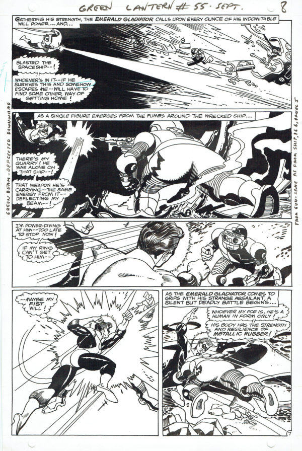 Gil KANE — Green Lantern — Vol.2 Issue 55 — Page 7