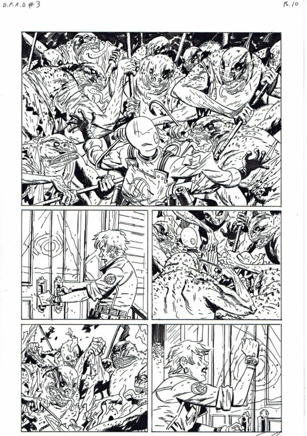 Guy DAVIS — BPRD : Plague of Frogs — Issue 3 — Page 10
