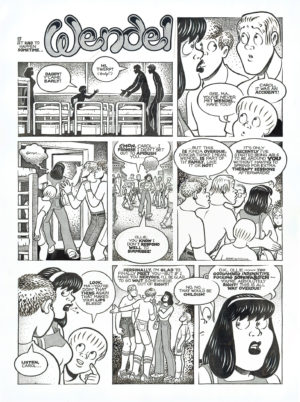 Wendel � Page 256 & 257 Comic Art