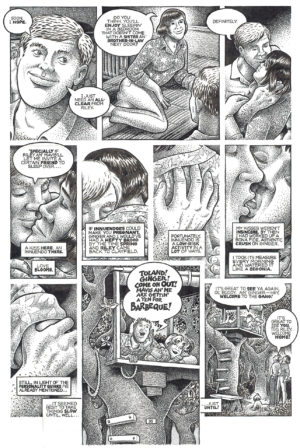 Stuck Rubber Baby  Page 35 Comic Art