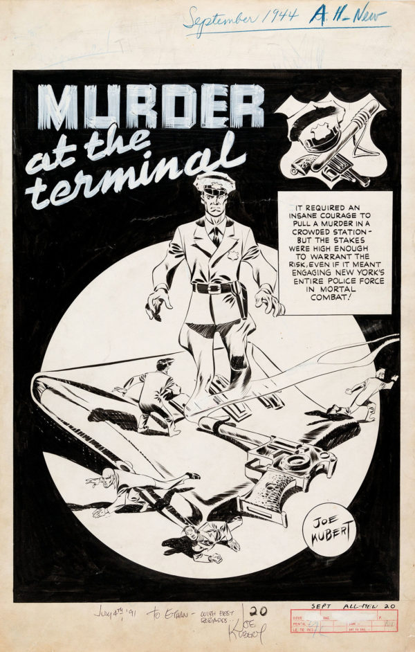 Joe KUBERT — All-new Comics — Issue 10 - Title page