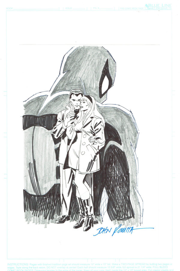 John ROMITA SR — Webspinners :  Tales of Spider-Man — Issue 1 - preliminary cover