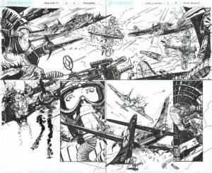 Castles in the sky  Issue 2  Page 16 & 17 Comic Art