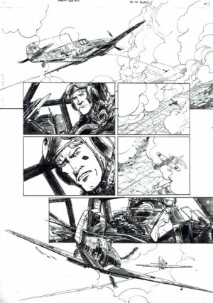 Johnny Red  Issue 5  Page 1 Comic Art