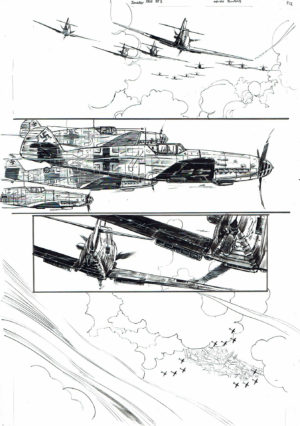 Johnny Red  Issue 7  Page 12 Comic Art