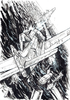 Out of the blue  Issue 2  Page 18 Comic Art