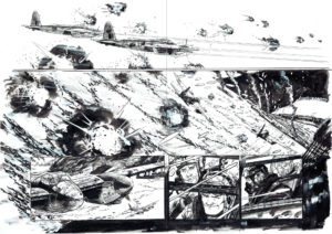 Out of the blue  Issue 5  Page 2 & 3 Comic Art