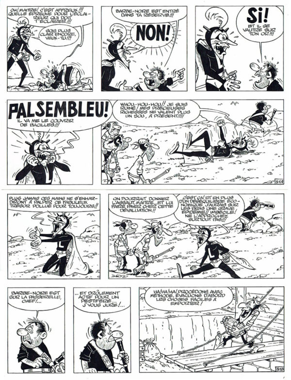 REMACLE — Le Vieux Nick et Barbe-Noire — Book 24 - L'île rouge — Page 31