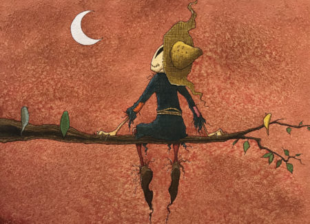 Renaud DILLIES | L’émouvantail — Illustration "Clair de lune" — Page 