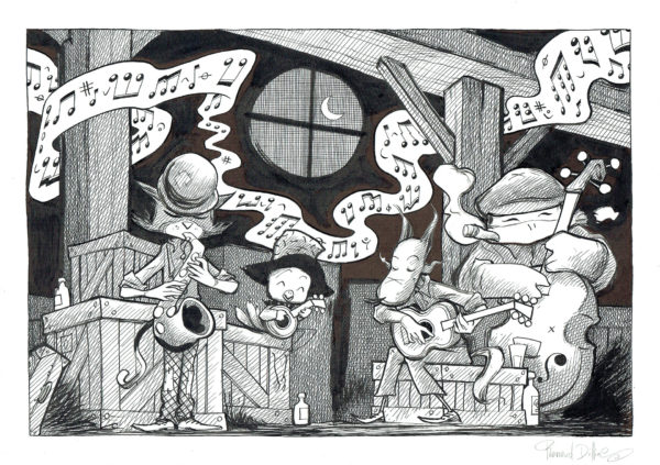 Renaud DILLIES | Abelard & Loup — Illustration "Abélard et Loup" — Page 