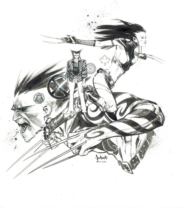 Sean MURPHY | The Wolverine – ABC’s — Letter "Z" : Wolverine with Daken and X-23 — Page 