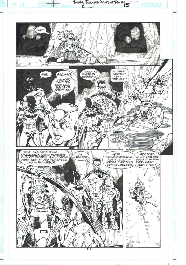 Todd NAUCK — Young Justice – Sins of youth — Issue 2 — Page 13