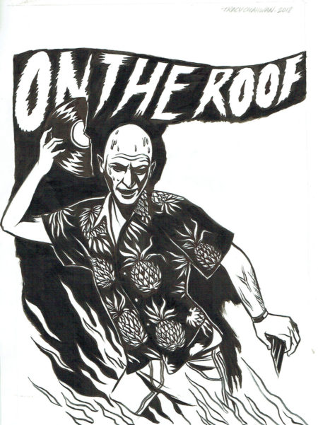 Tracy CHAHWAN | Illustration originale — Beirut Groove Collective – On the roof — Page 
