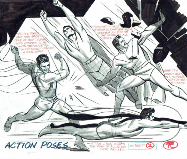 Superhero poses