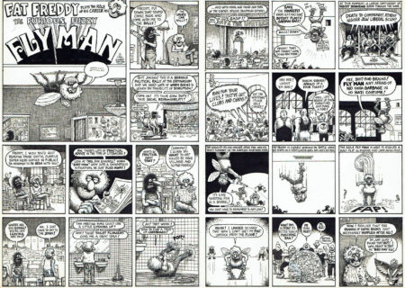 Gilbert SHELTON | Fat Freddy — Fly Man — Page 