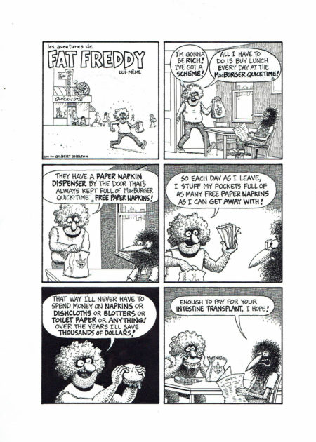 Gilbert SHELTON | Fat Freddy — Mac Burger — Page 