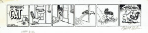 Fat Freddys Cat  Sleeping chair - 1 May 1978 Comic Art