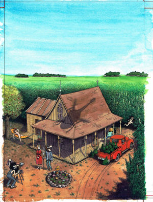 The Fabulous Furry Freak Brothers  French edition Issue 6 - Cover Comic Art