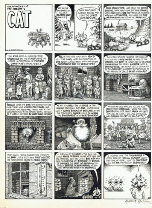 The Yuletide story Comic Art