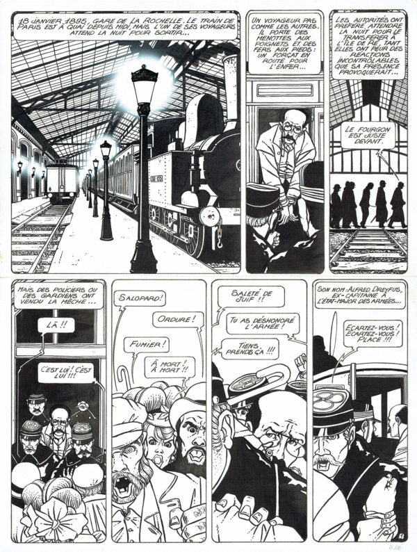 Dominique HE — L’affaire Dreyfus – J’accuse — Récit complet de 6 pages