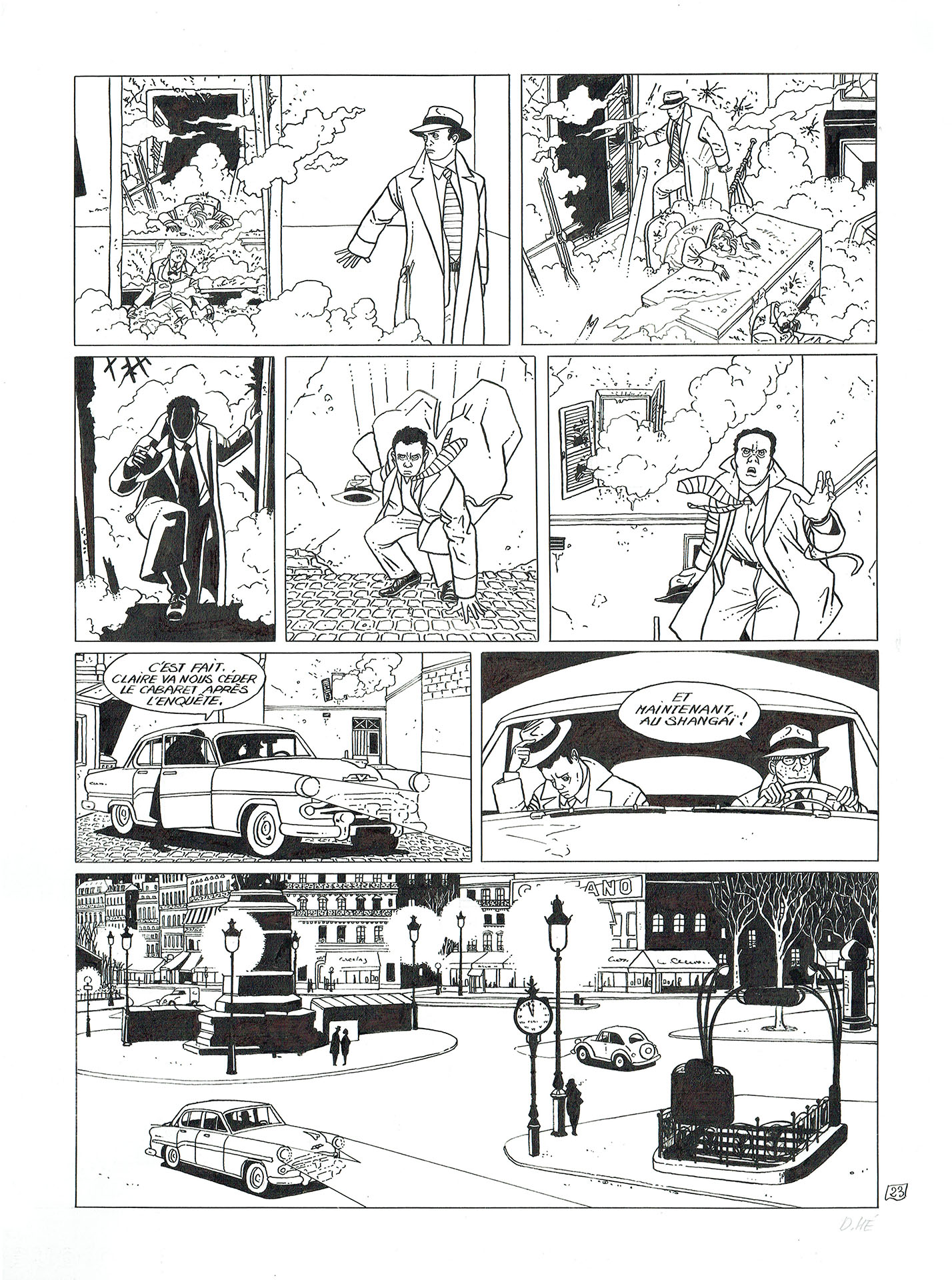Dominique HE — Les miroirs du crime — Tome 1 — Page 23 Dominique HE — Les miroirs du crime — Tome 1 — Page 23