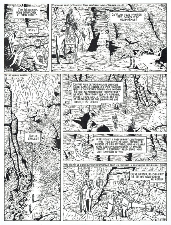 Dominique HE | Marc Mathieu — Tome 2 - Le faucon de Mû — Page 50