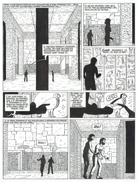 Dominique HE | Marc Mathieu — Tome 2 - Le faucon de Mû — Page 57