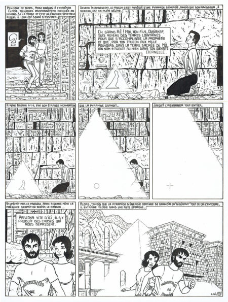 Dominique HE | Marc Mathieu — Tome 2 - Le faucon de Mû — Page 65