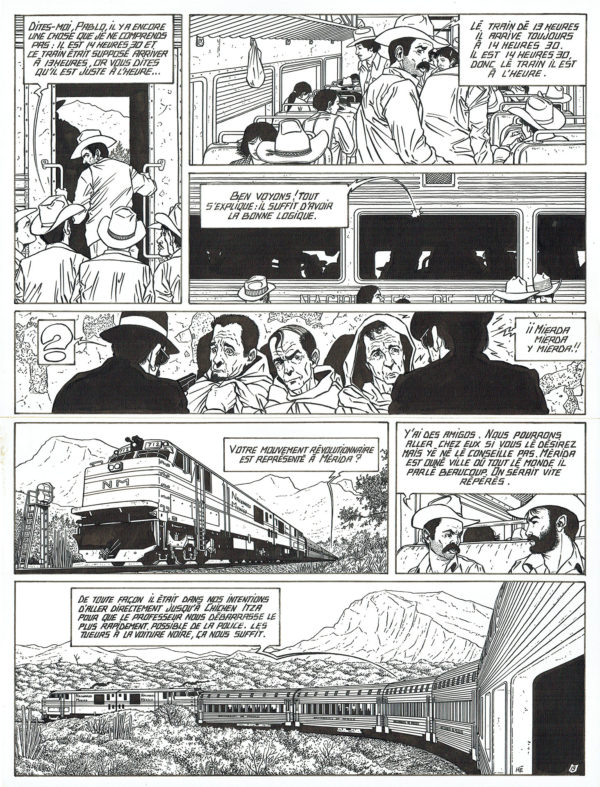 Dominique HE | Marc Mathieu — Tome 4 : Le testament du dieu Chac — Page 19