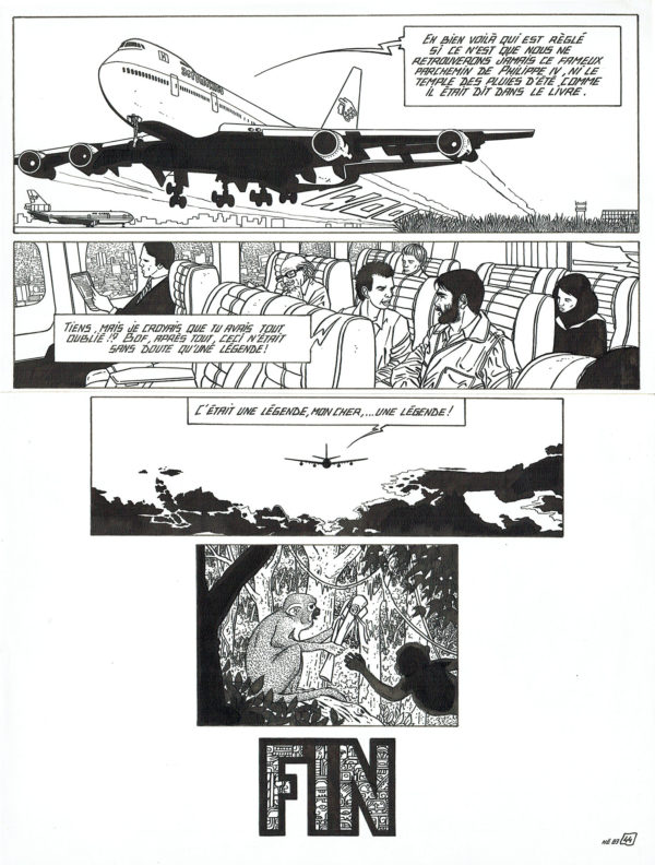 Dominique HE — Marc Mathieu — Tome 4 : Le testament du dieu Chac — Page 44