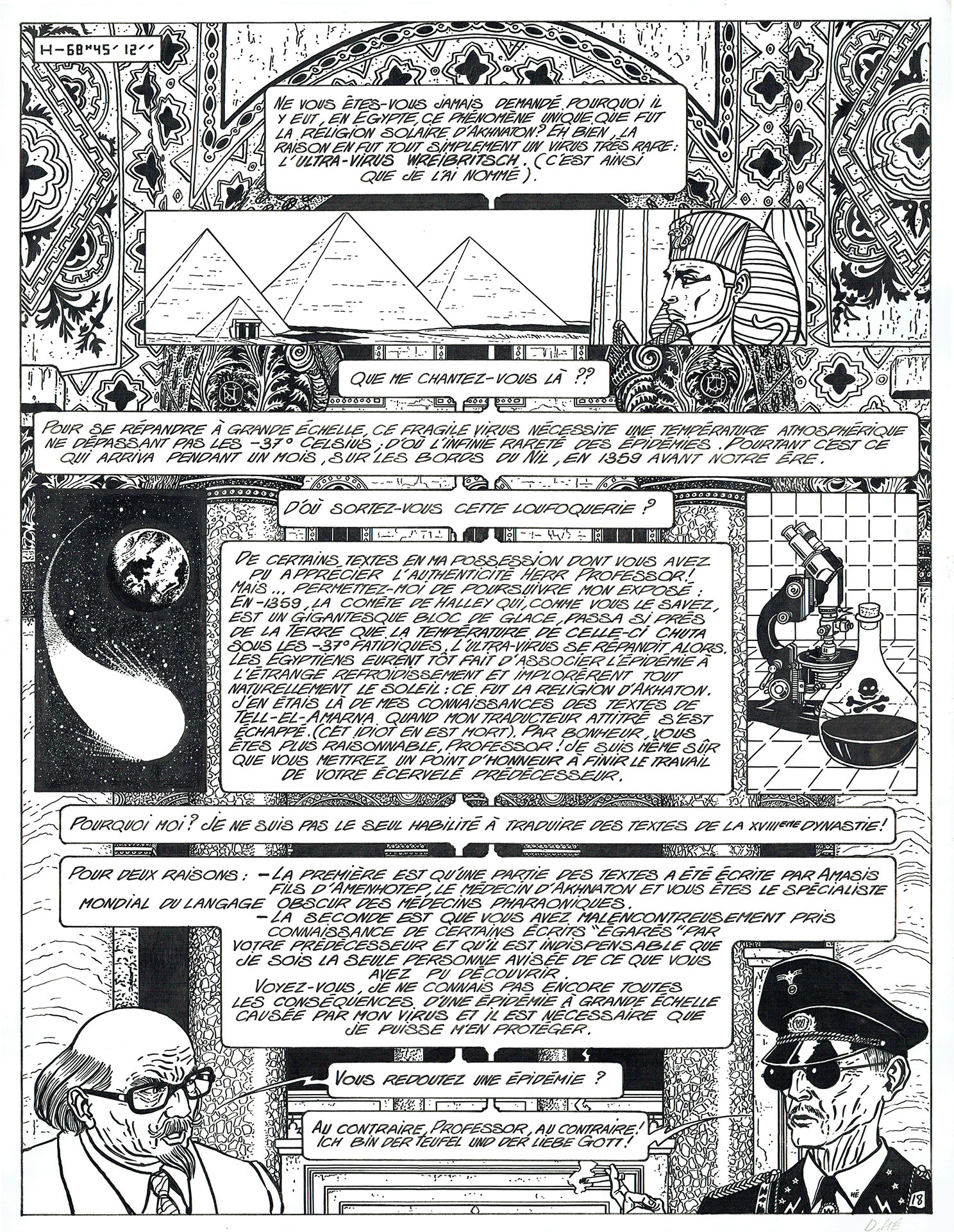 Dominique HE — Marc Mathieu — Tome 5 : Le signe de Shiva — Page 18 Dominique HE — Marc Mathieu — Tome 5 : Le signe de Shiva — Page 18
