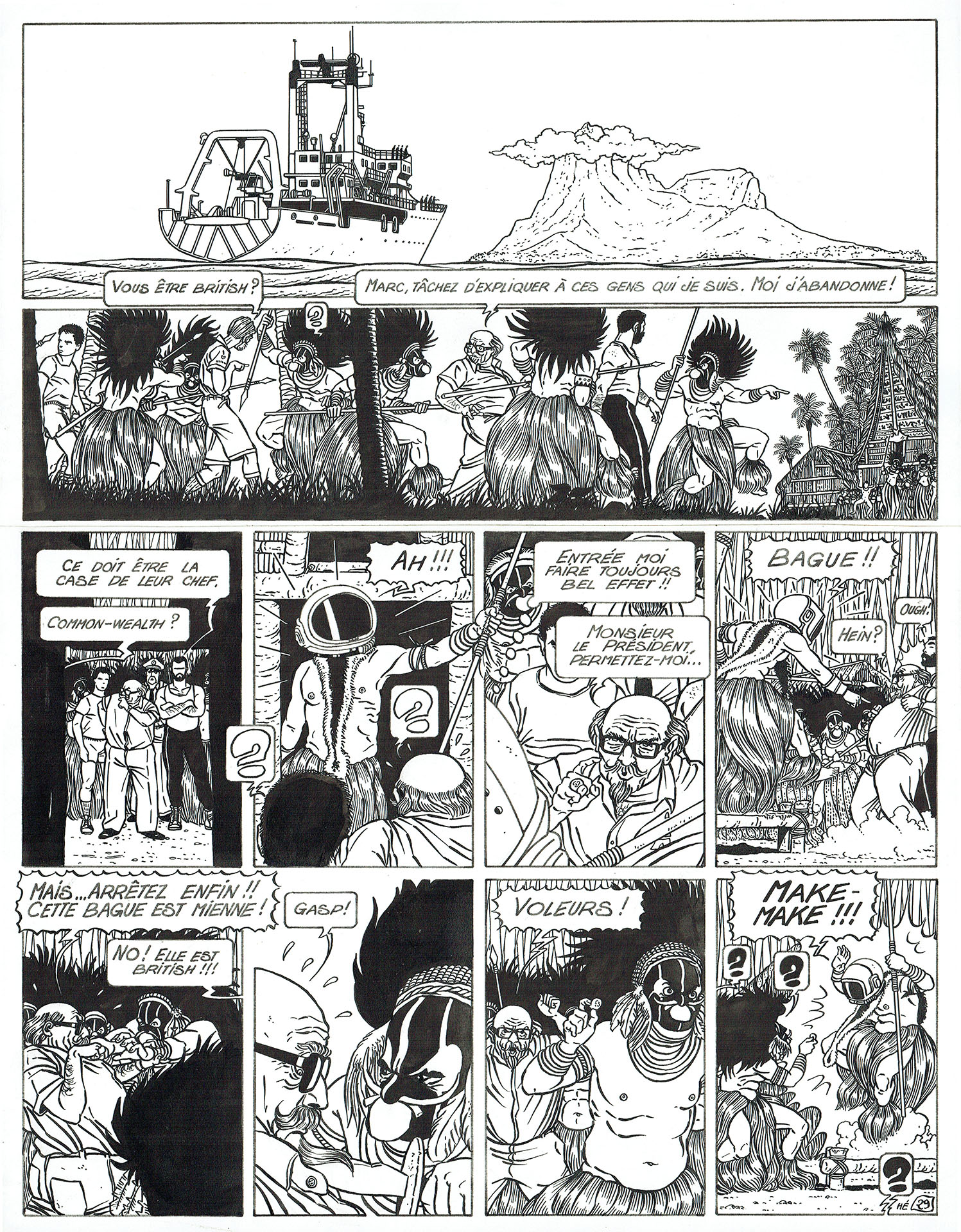 Dominique HE — Marc Mathieu — Tome 6 : Le retour de Tangata Manue — Page 29 Dominique HE — Marc Mathieu — Tome 6 : Le retour de Tangata Manue — Page 29