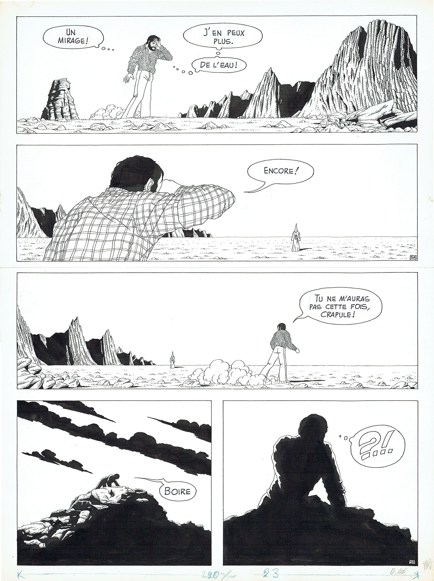 Dominique HE — Voyages — Tome 1 - Jusqu'à plus soif (Pilote/Jean Giraud) — Page 5