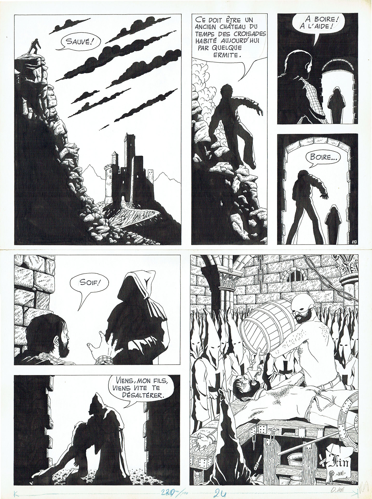 Dominique HE — Voyages — Tome 1 - Jusqu'à plus soif (Pilote/Jean Giraud) — Page 6