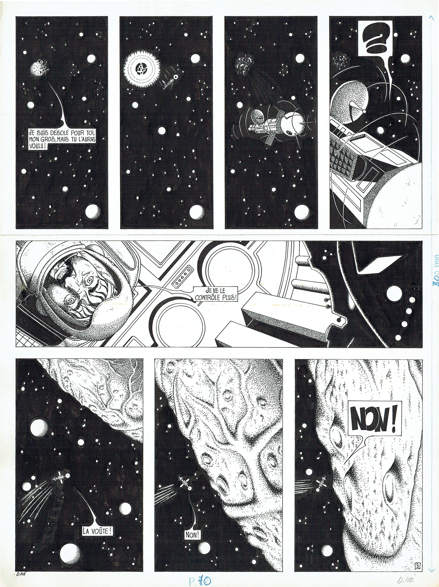 Dominique HE — Voyages — Tome 1 - Le vaisseau (Métal Hurlant) — Page 3