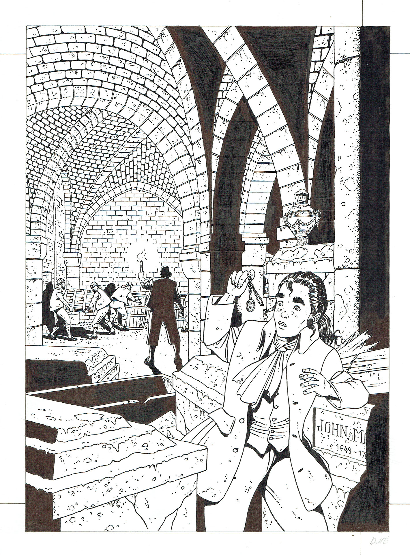 Dominique HE — Le secret du Mohune — Tome 1 - Couverture Dominique HE — Le secret du Mohune — Tome 1 - Couverture