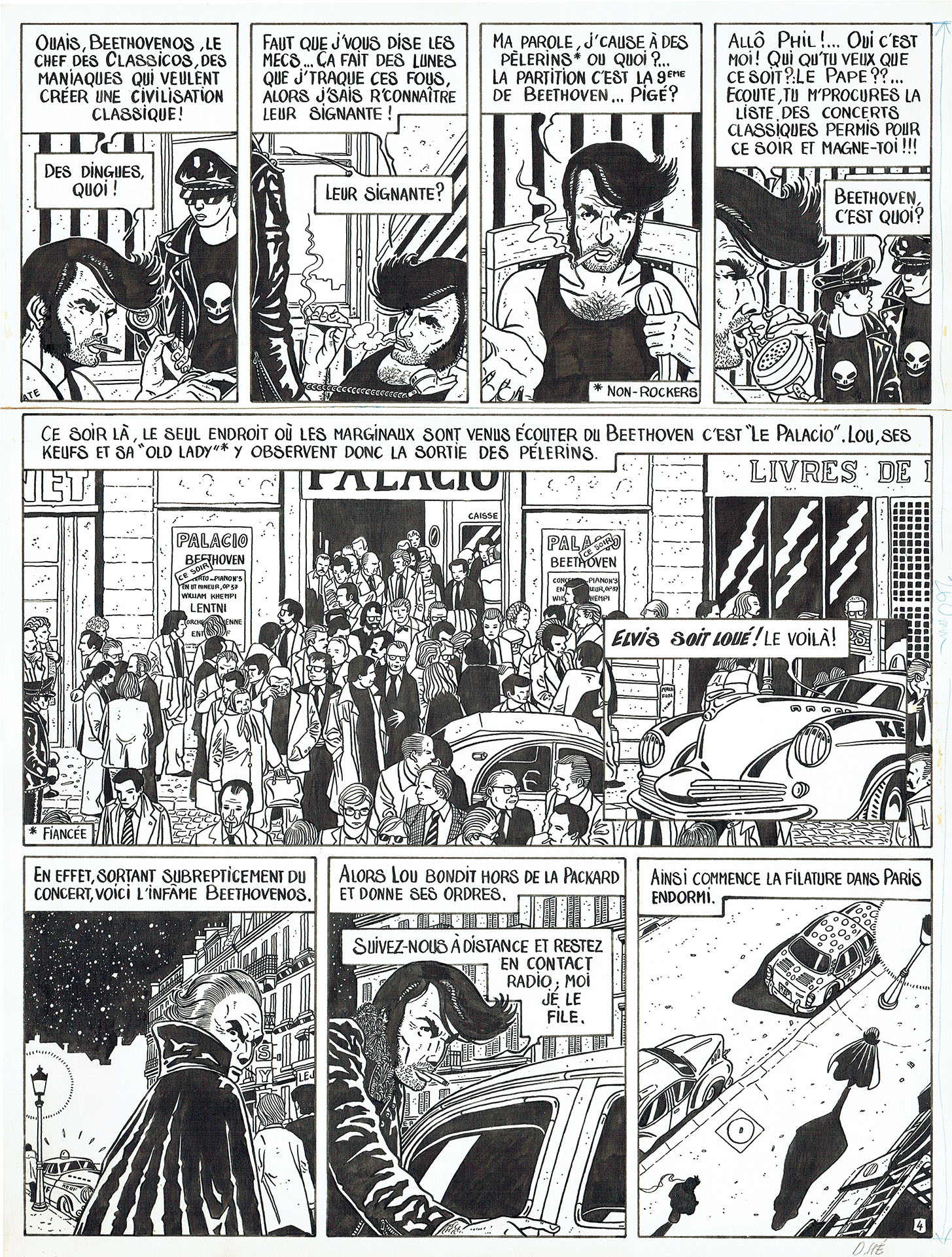 Dominique HE — Voyages — Tome 2 - Lou Rocky - Le vol de la santiag (Métal Hurlant) — Page 4