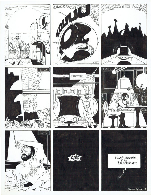 Dominique HE — Voyages — Tome 2 - Vacances (Métal Hurlant) — Page 3