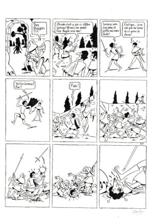 A mans skin  Page 127 Comic Art