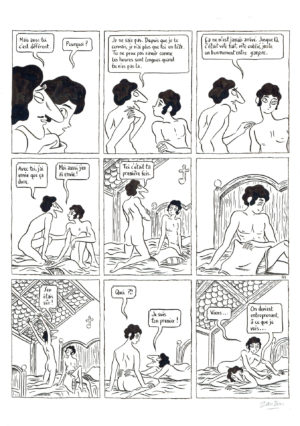 A mans skin  Page 53 Comic Art