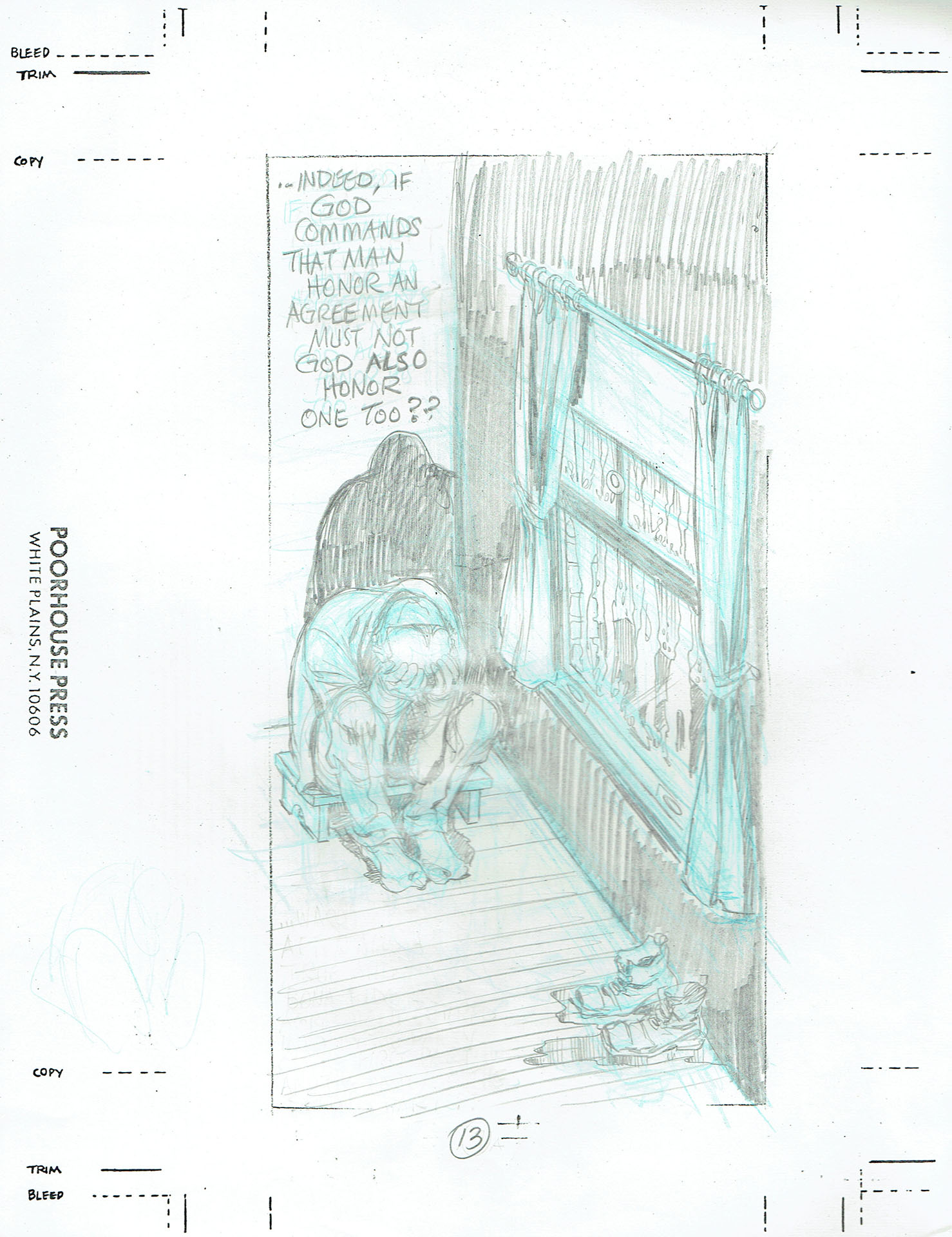 Will EISNER — Un pacte avec Dieu — Chapitre 1 : A contract with God — Page 11 (deuxième version) Will EISNER — Un pacte avec Dieu — Chapitre 1 : A contract with God — Page 11 (deuxième version)