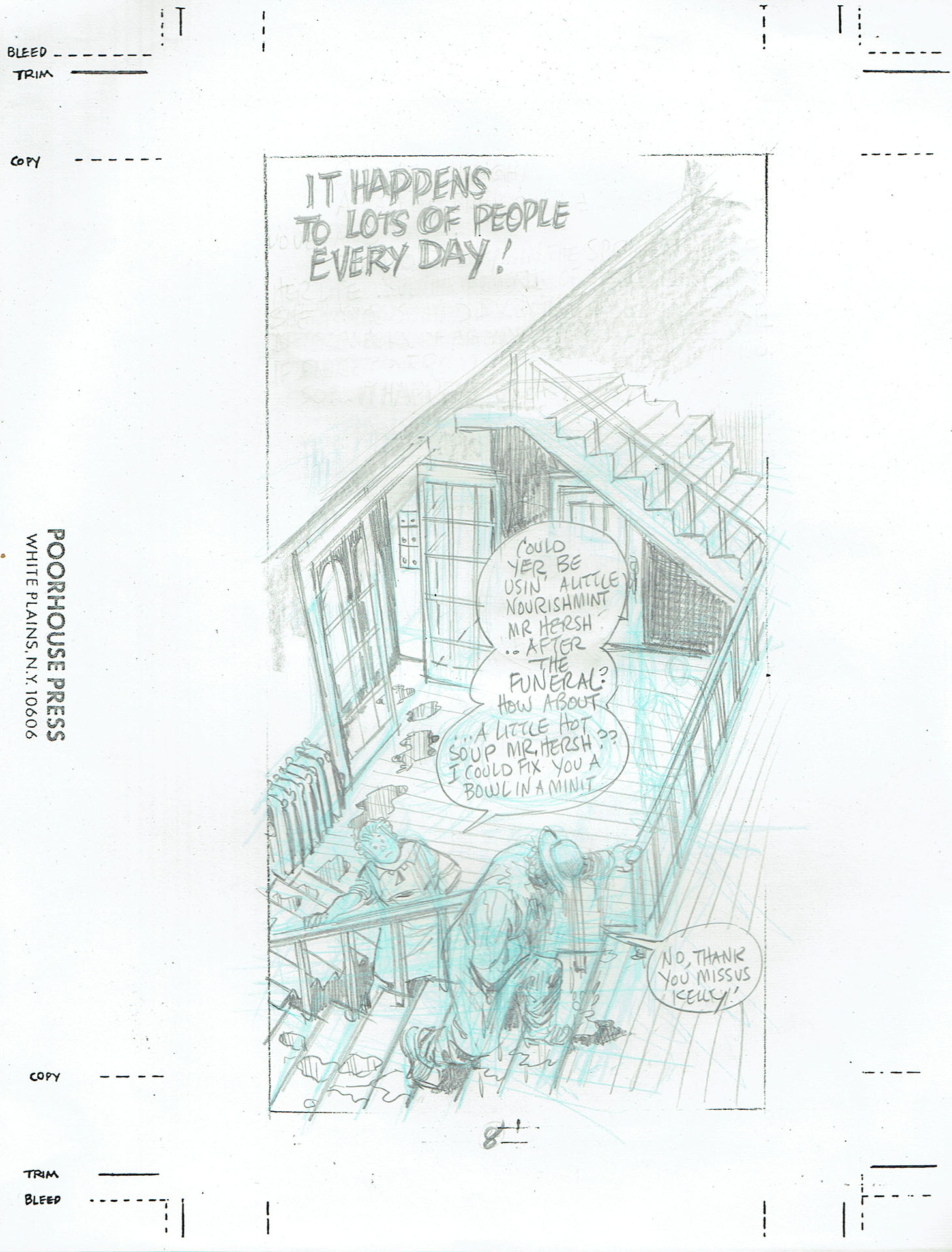 Will EISNER — Un pacte avec Dieu — Chapitre 1 : A contract with God — Page 7 Will EISNER — Un pacte avec Dieu — Chapitre 1 : A contract with God — Page 7
