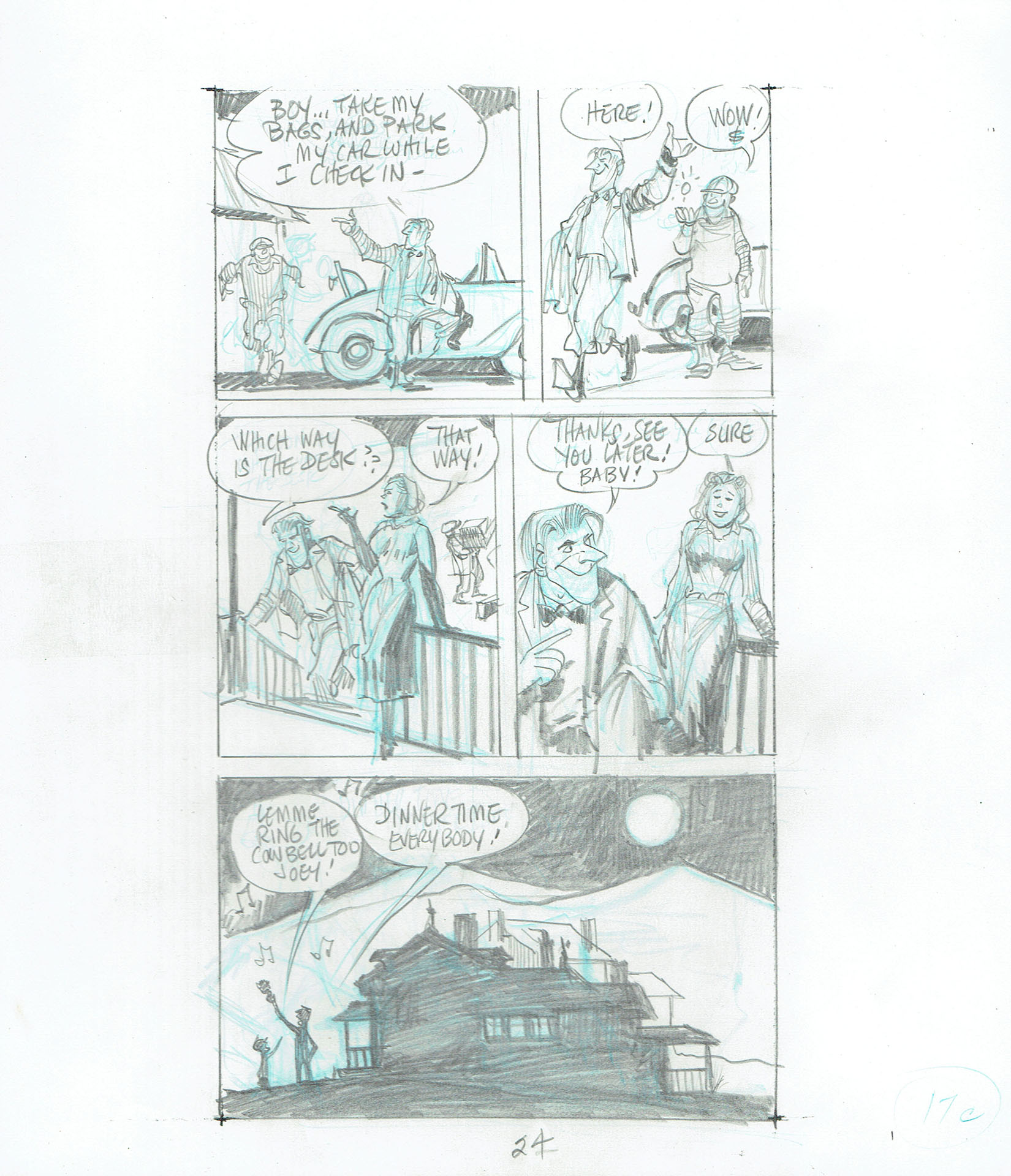Will EISNER — Un pacte avec Dieu — Chapitre 4 : Cookalein — Page 25 Will EISNER — Un pacte avec Dieu — Chapitre 4 : Cookalein — Page 25